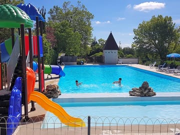 Heated pool with slide (added by manager 05 Nov 2019)