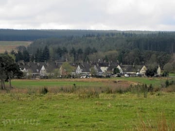 Site close to picturesque village of Stonehaugh. (added by manager 14 Jan 2013)