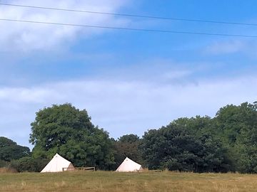 The tents from across the field (added by manager 08 Aug 2018)