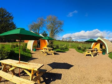 View of Camping Pods  (added by manager 09 Mar 2014)
