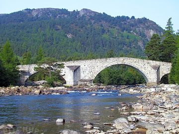 The old Brig o' Dee near Balmoral