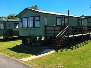 Front view of Moorland and decking (added by manager 26 Jun 2018)