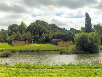 View of the pods from the farm (added by manager 31 Aug 2022)