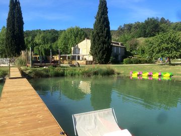 View of the bar from the lake's pontoon (added by manager 03 May 2017)
