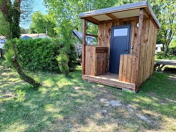 Pitch with private facilities