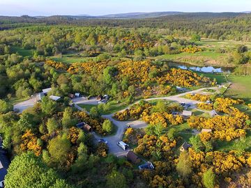 Set amongst woodland, meadow and pasture and bordering Dalbeattie forest - full of cycle trails (added by manager 27 Mar 2024)