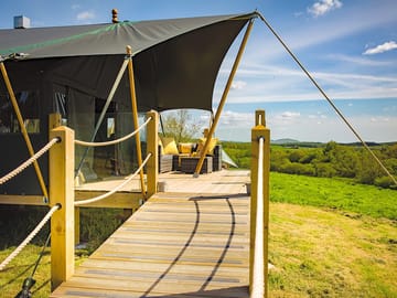 Deck of the safari tent (added by manager 13 May 2019)