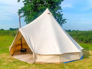 Bell tent exterior (added by manager 04 Apr 2023)