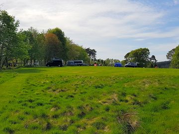View across the site