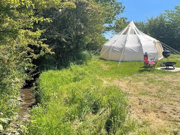 The bell tent area (added by manager 11 Jun 2021)