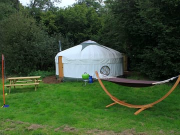 Outside area for Hazel Nut yurt (added by manager 13 Sep 2015)