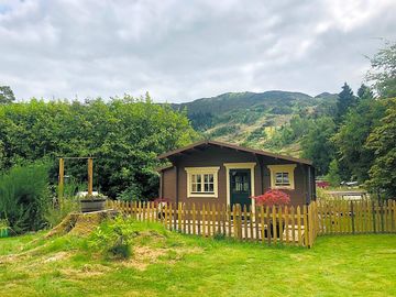 Splendid views from the secluded cabin