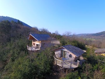 Aerial view of the lodges (added by manager 24 Jan 2019)