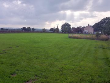 Looking towards Croft House. Please come and see us if you need anything