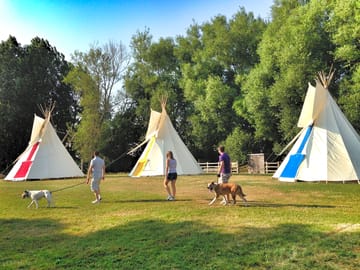 With only 3 Tipis on site your stay will become an exclusive, luxurious overnight.  (added by manager 08 May 2014)