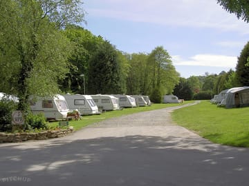 View along streamside pitches (added by manager 06 Mar 2012)
