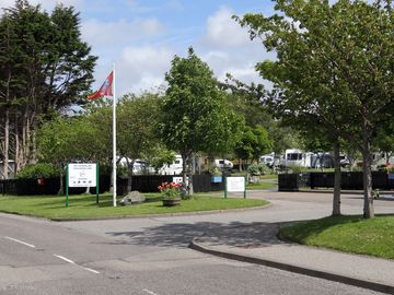 Site Entrance.