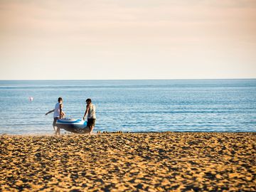 Holiday by the beach
