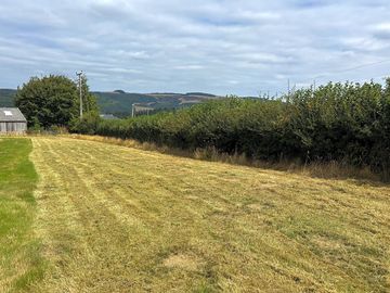 View across the pitch field