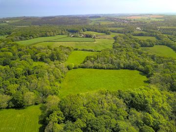 Aerial view of the location