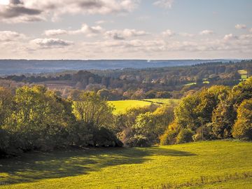 Views over the Surrey Hills