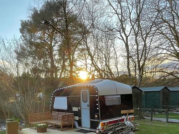 Sunset outside heron’s nest