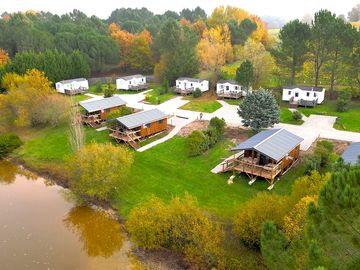 Vue Aérienne Chalet