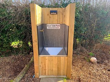 Elsan toilet waste disposal point