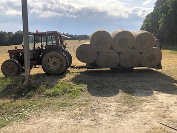 Tractor at work