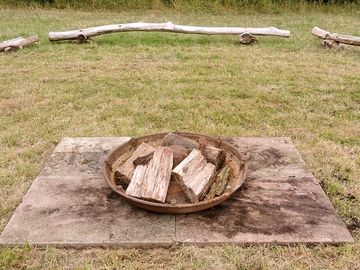 Fire pit social area