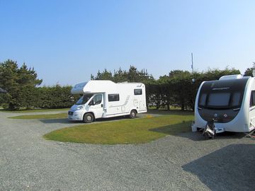 Hard standing touring pitches