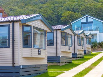 Razorbill static caravan