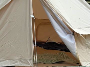 Tent entrance