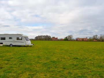 Level and spacious touring pitches