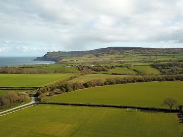 Views down to ravenscar