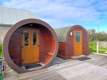 Exterior of pods