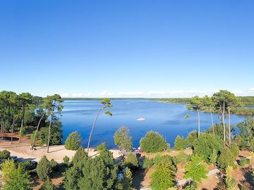 Lake view from the holiday village