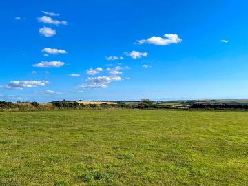 Camping field view