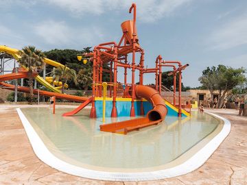 Water play area