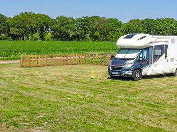 Grass pitch on site