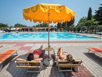 Relax by the pool