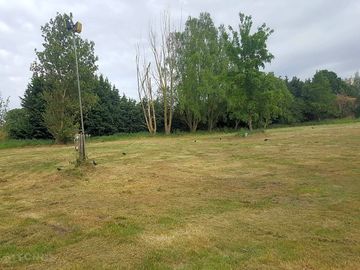 Grass pitches with electric hookup