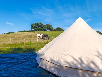 Plenty of space for large tents