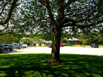 Spacious car park