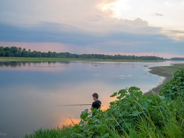 Fishing on the authion