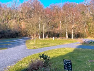 Gravel and grass pitches