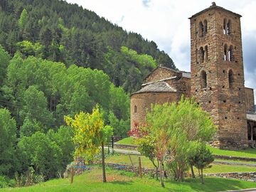 Andorra's sant joan de caselles church