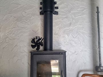 Woodburner to keep things cosy