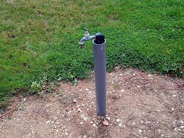 Water tap at the pitches