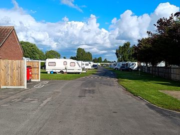 Nice wide road and nice facilities